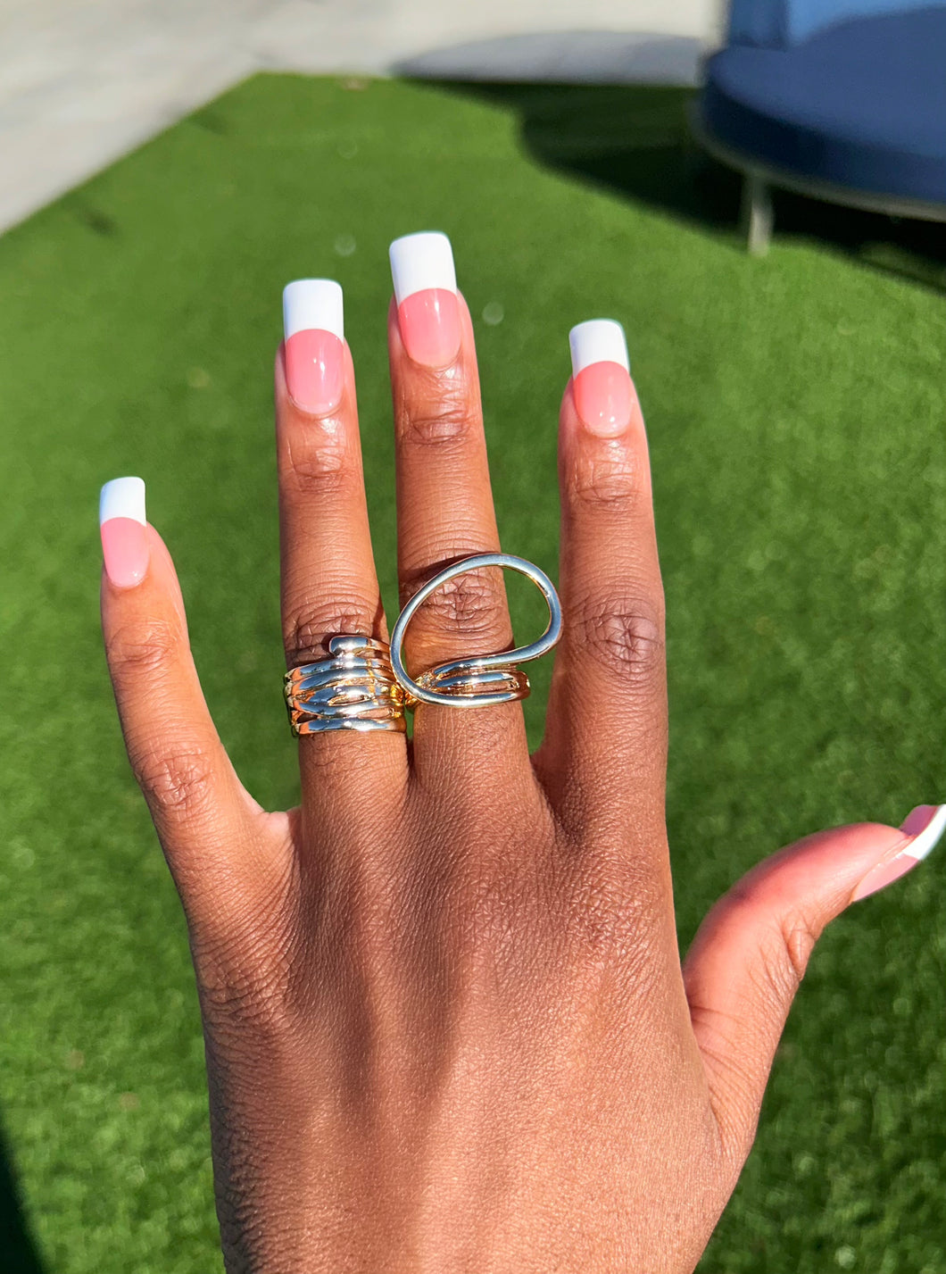 Twisted Ring Set